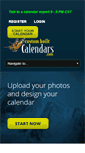 Mobile Screenshot of custombuiltcalendars.com